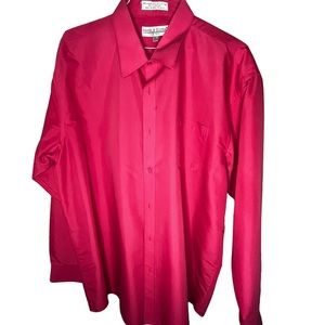 Men’s Pink Button Down 👔 Daniel Ellissa New York 18 1/5 36-37